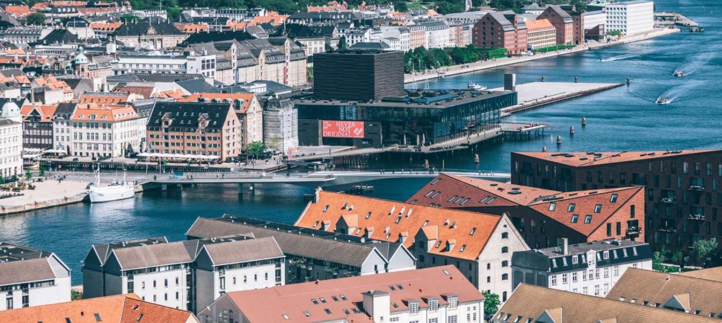 Overview city Copenhagen