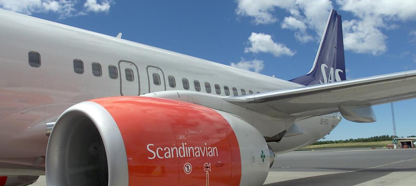 SAS Plane in dock