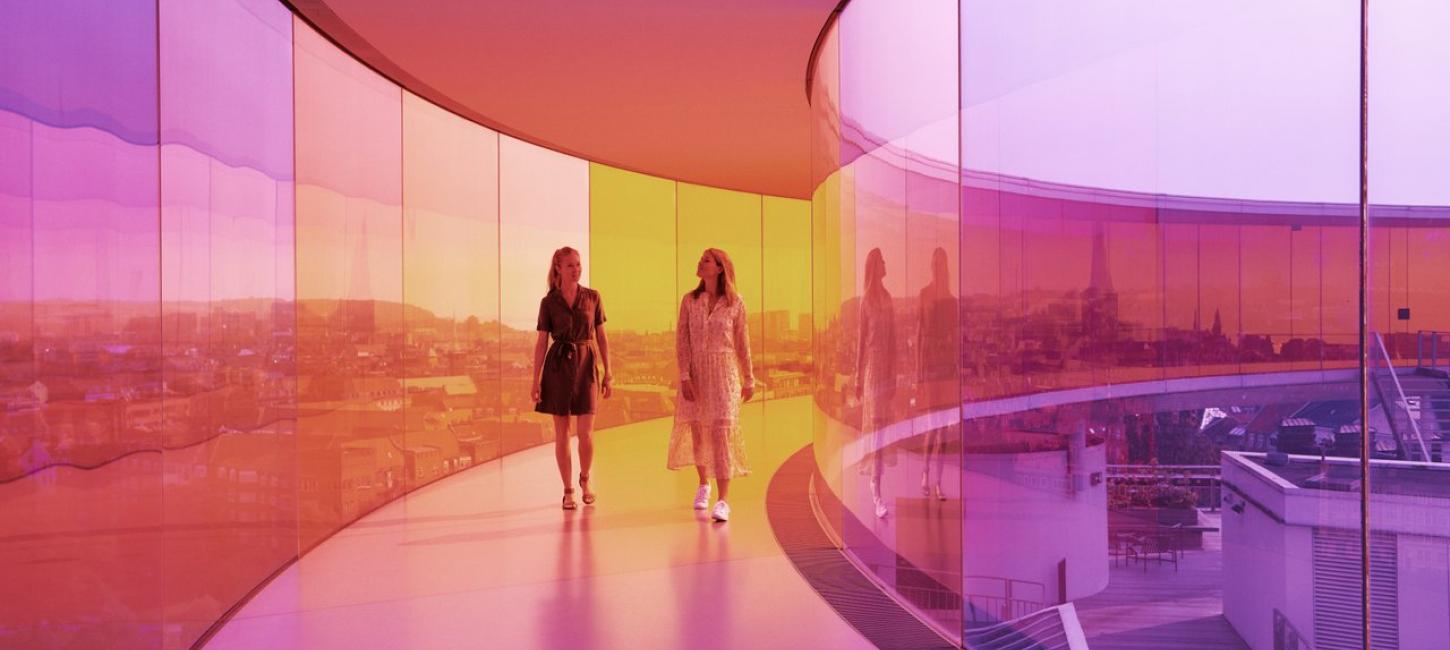 Your rainbow panorama by Olafur Eliasson, 2006 - 2011, ARoS Aarhus Art Museum