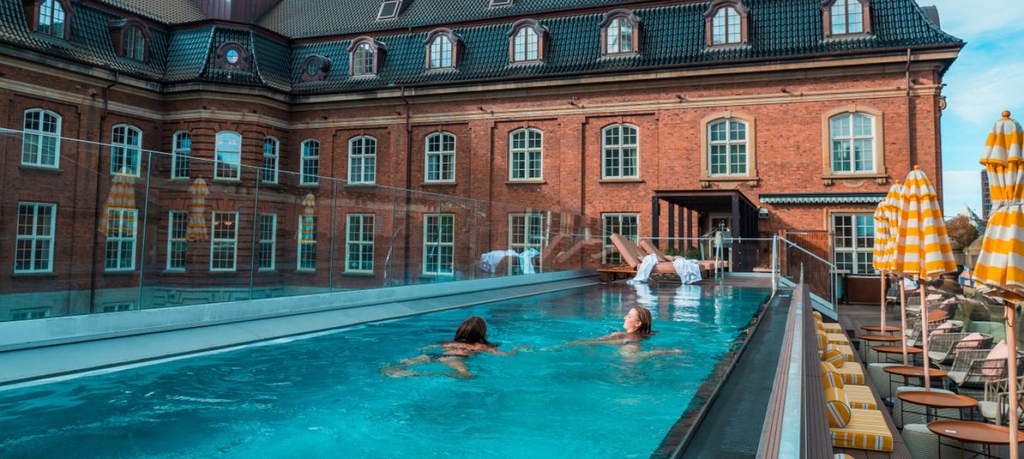Hotel Villa Copenhagen rooftop pool