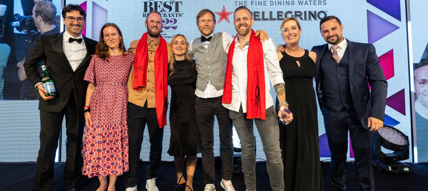 World's 50 Best 2022 - Geranium - award celebration