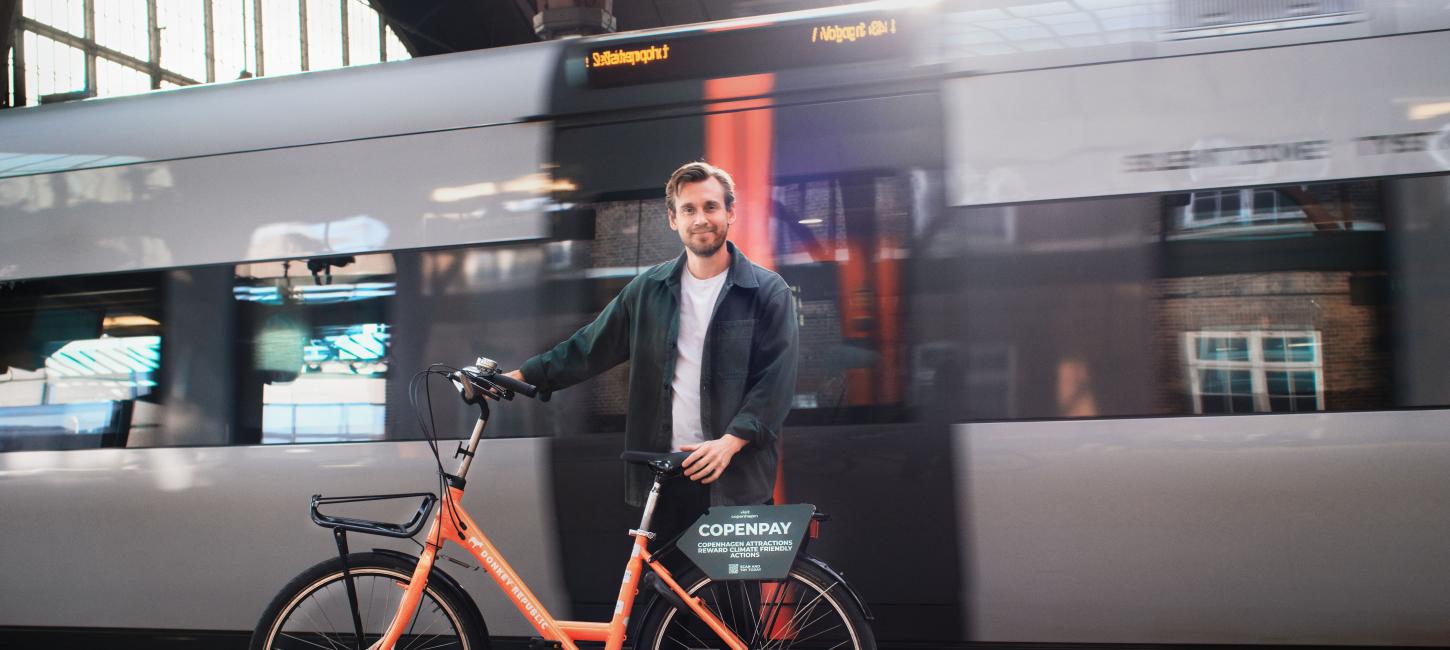 CopenPay arrive by train