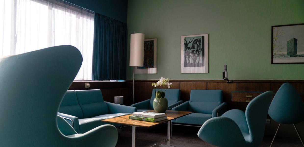 Arne Jacosen interior design - room 606 at the iconic SAS Radisson Royal Hotel