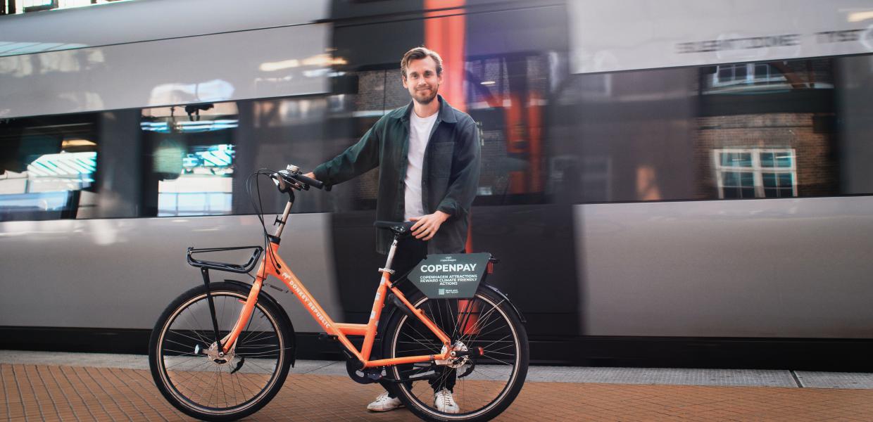 CopenPay arrive by train