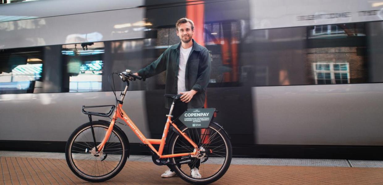 CopenPay arrive by train