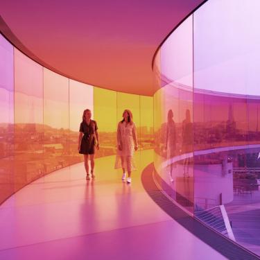Your rainbow panorama by Olafur Eliasson, 2006 - 2011, ARoS Aarhus Art Museum