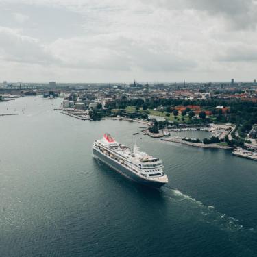 Cruise Ship in Copenhagen