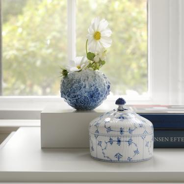 Royal Copenhagen Blue fluted plain tureen small