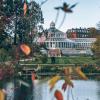 Botanical Garden in Copenhagen in autumn