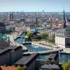 View of Copenhagen city