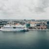 Cruise ships at Langelinie