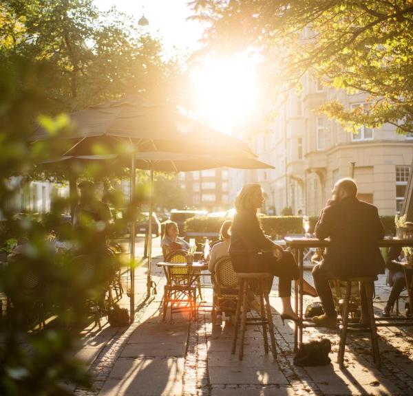 Victor Borges Plads in Østerbro, Copenhagen