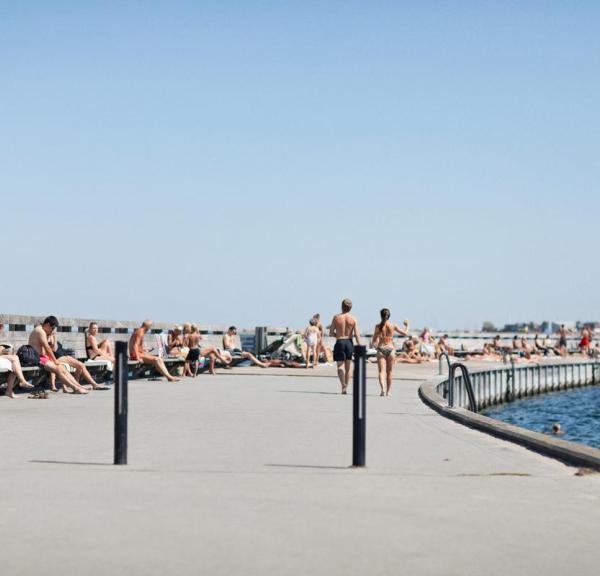 Svanemølle Beach in Copenhagen