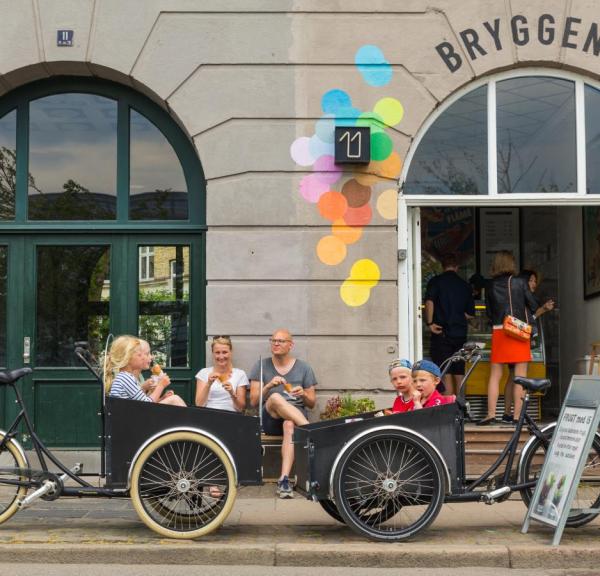 Cycling in Copenhagen