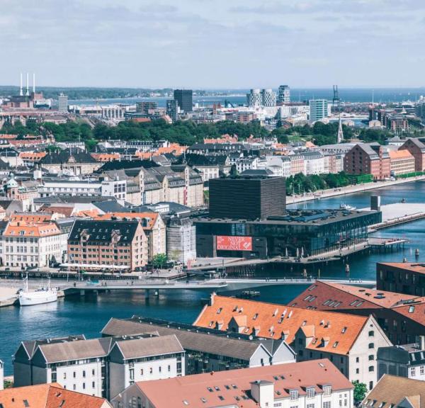 Overview city Copenhagen