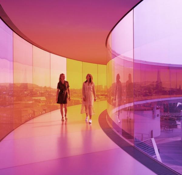 Your rainbow panorama by Olafur Eliasson, 2006 - 2011, ARoS Aarhus Art Museum