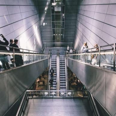 Copenhagen Metro station in Ørestad