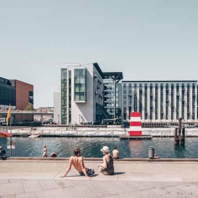 Harbour Bath next to Fisketorvet