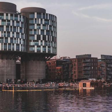 Harbour bath in Nordhavn Copenhagen