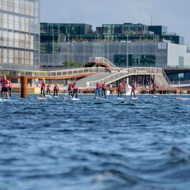 Urban outdoor in Copenhagen - Danish SUP Tour 2023
