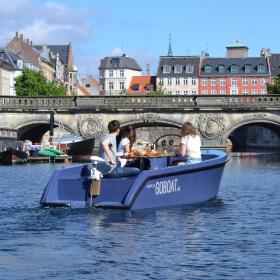 Goboat in the canal of Copenhagen