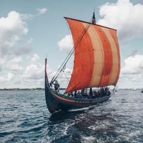 Viking ship from Roskilde