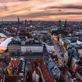 Copenhagen from the top