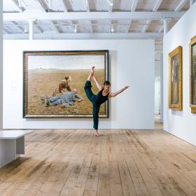 Dans på Kunstmuseum Brandts