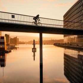 Bike bridge