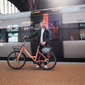 CopenPay arrive by train