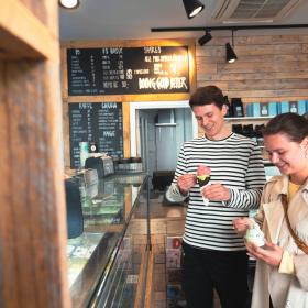 Social foodies ice cream