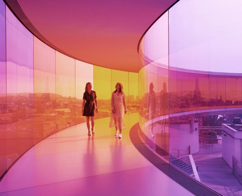 Your rainbow panorama by Olafur Eliasson, 2006 - 2011, ARoS Aarhus Art Museum