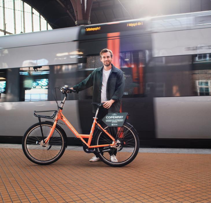 CopenPay arrive by train